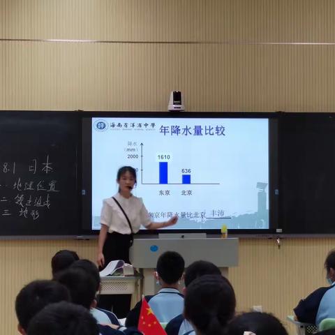 洋浦中学初中地理备课组长公开课