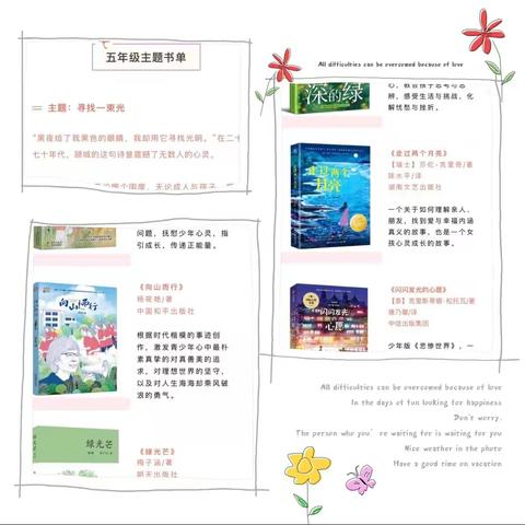 书香满屋，阅读悦心———太石镇南门小学五年级二班寒假读书活动