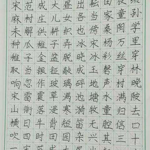 一笔一划写好字,一言一行做真人