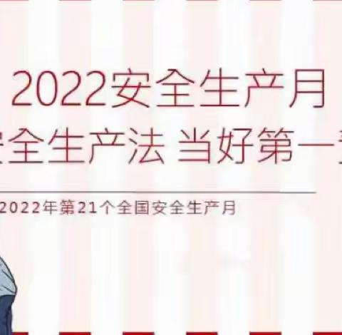 “遵守安全生产法 当好第一责任人”—清河县县直幼儿园安全生产月宣传活动