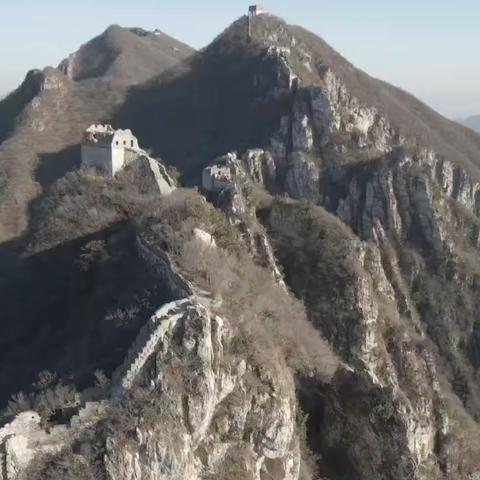 20231118爬箭扣长城，北京长城之颠，感雄伟壮丽之势
