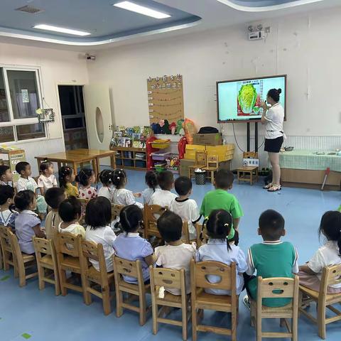 仁寿安煜宝贝幼儿园小班。                       秋季🍂植物区种植活动