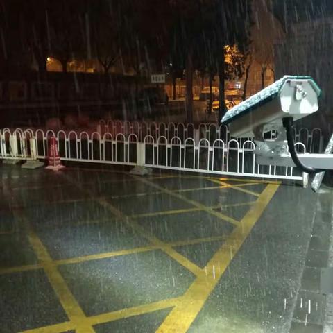 下雪了，有人高兴有人忙。