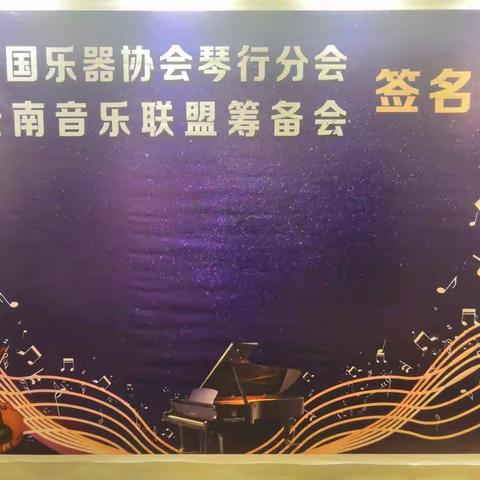 中国乐器协会琴行分会云南音乐联盟筹备会