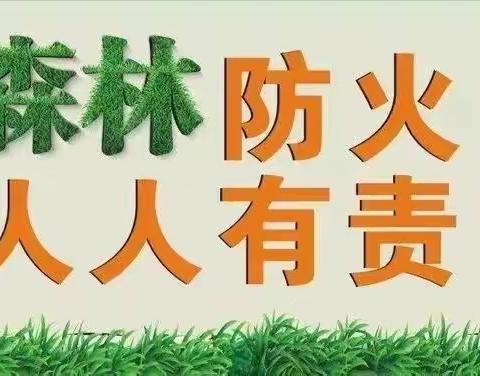防火常抓 青山永在