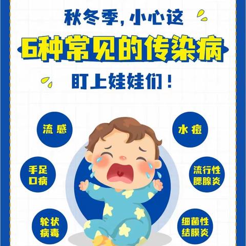 预防疾病，暖心入冬——西埔中心幼儿园秋冬季传染病预防知识