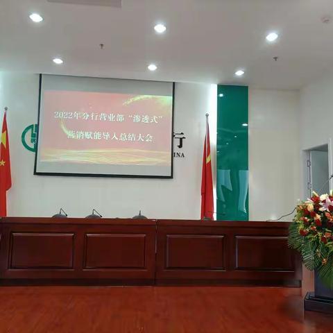 分行营业部“渗透式”营销赋能导入总结大会