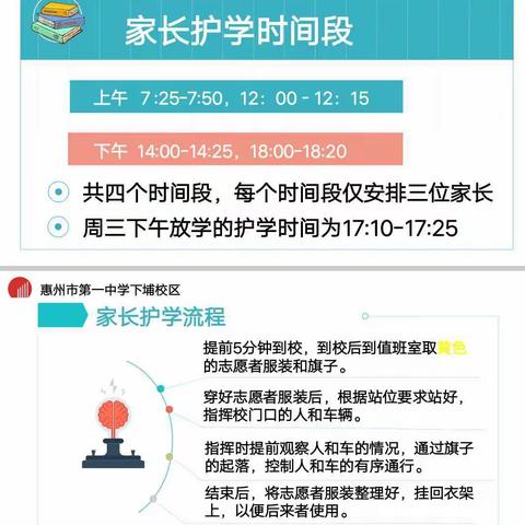 一中下埔校区七（1）班家长护岗专栏