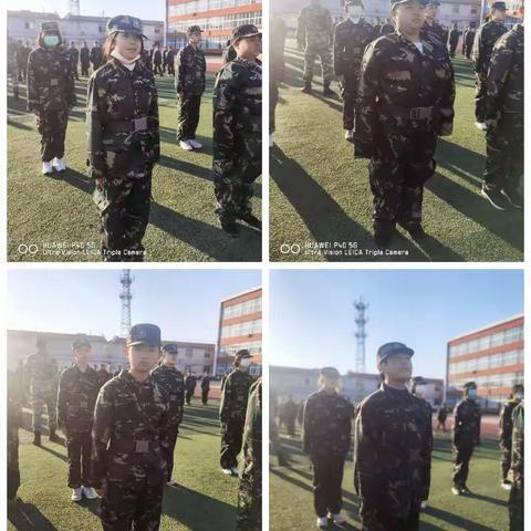 “气冲凌霄，扬帆起航！”八年四班军训成长记录