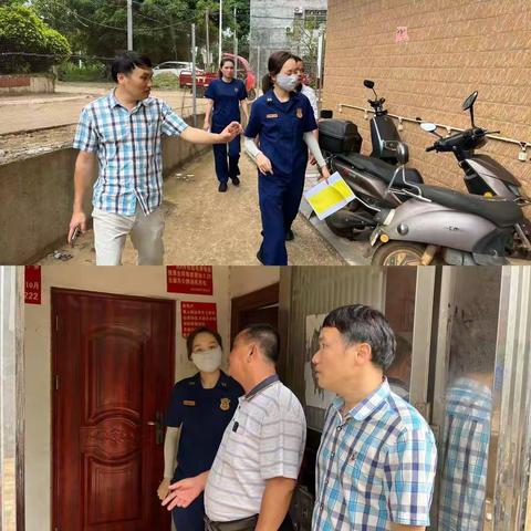 桂林洋开发区联合多部门开展自建房安全隐患排查整治工作