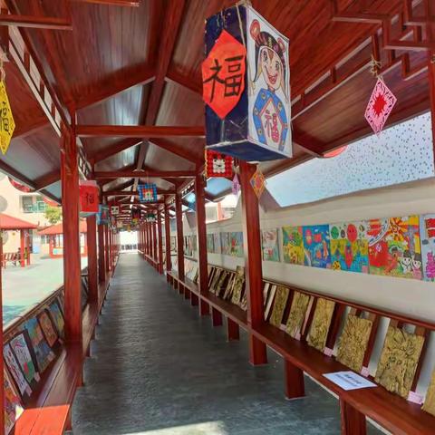 以美育人赋能双减    手绘童心喜迎新年——阳山县七拱中心小学举办书画艺术作品展