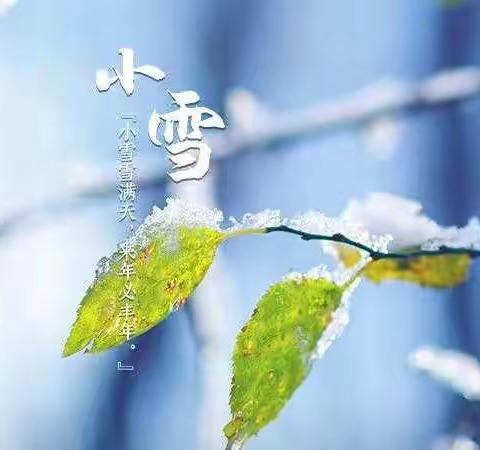 小雪～腌泡菜