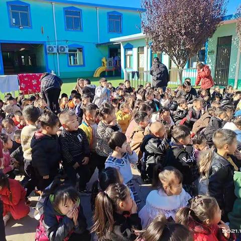 博乐幼儿园消防演习