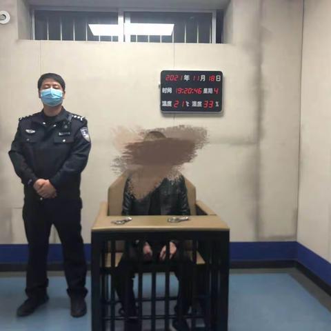 底店派出所雷霆出击，抓获一名吸毒人员
