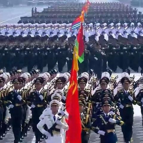 九三胜利大阅兵 人文诗情逐浪高