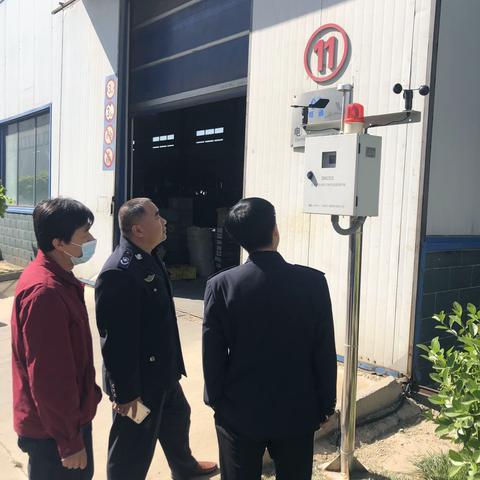 环保检查不停歇、从严监管不手软---新河县生态环境分局积极开展大气污染治理专项行动
