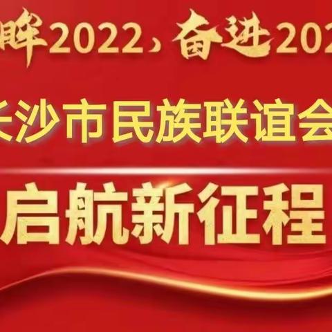 不辱使命      凝心聚力共绘民族团结进步“长沙画卷”——2022年长沙市民族联谊会工作回眸