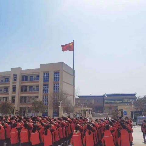 张湾镇中学初三年级中考百日誓师大会