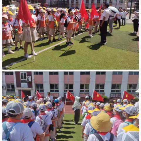 高台小学“牢记嘱托 童心向党”三年级（2）班全体师生徐家坪研学活动