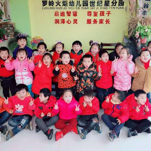 2019宜秀区罗岭火炬小学幼儿园世纪星分园（中一班）恭祝大家新年快乐