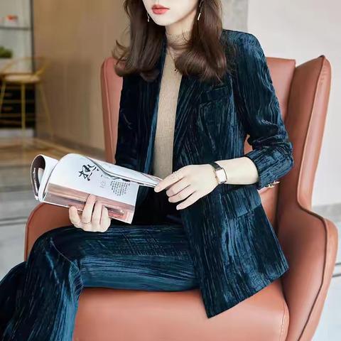 深圳时装【福伦鸟】女士小西装