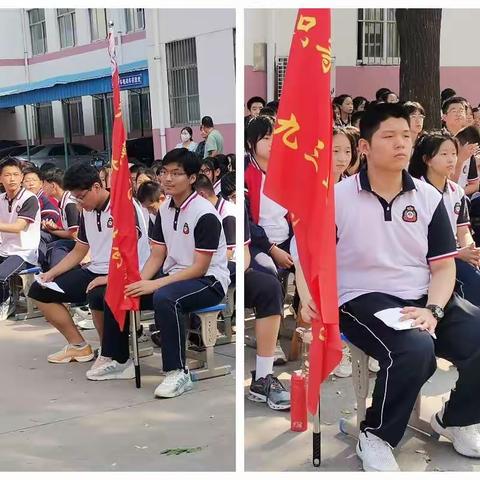 微风不燥，阳光正好，青春少年，扬帆前行！———记九年级军训