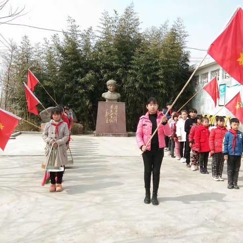 邹城市城前镇青邑小学——开展“做雷锋精神的继承者”主题活动剪影