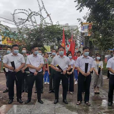 那霍镇举行9.30革命烈士纪念活动