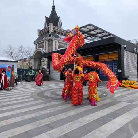 忆秦娥.北戴河鸽子窝舞狮感 诗5首