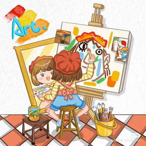 学前教育2008班 黄怡然 “小小画家”