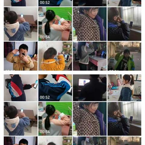 抗击疫情，你我同行—–马头镇中心小学线上升旗仪式。