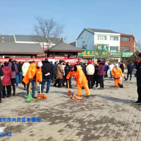 持续关注天气状况，不停歇区域保洁！