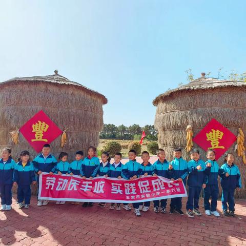 【实小劳动】庆丰收之农耕爱劳动，——五常实验小学一年六班，丰收节教育实践活动