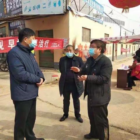 县委常委、组织部长张锋调研指导小冀镇无主小区党组织建设