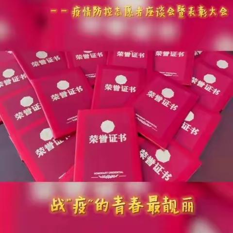 【桂园街道】大菜园村：“疫”路同行 感谢有你——疫情防控志愿者座谈会暨表彰大会