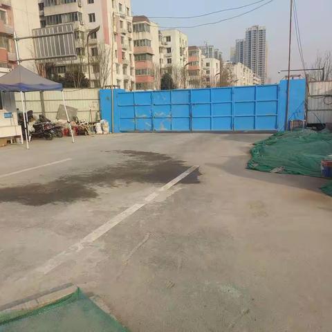 幸福路管委会真抓实管，严格落实大气污染防治工作