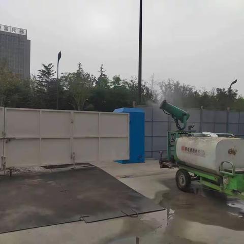 幸福路管委会真抓实管，严格落实大气污染防治工作