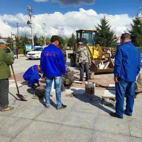 党建引领  道路提质改造暖人心！