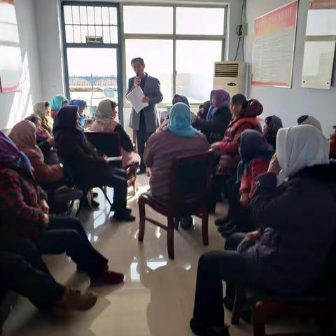 汤家河卫生院小刘庄子健康教育及健康义诊