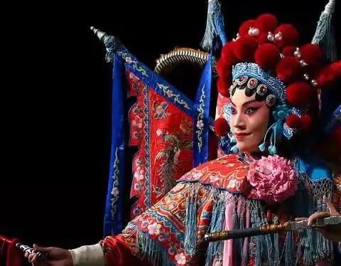 教程 |色彩剪贴画京剧卡通人物形象