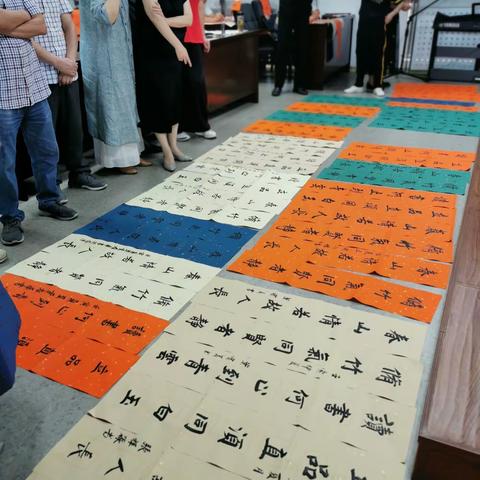 龙湾区老干部大学书法班2022年春季书法作品展