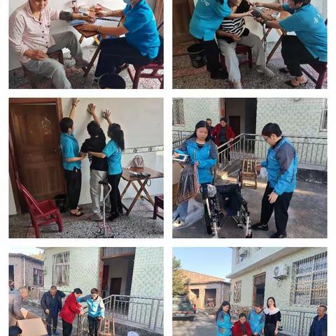 喜迎二十大  助残新风尚  永远跟党走  奋进新征程