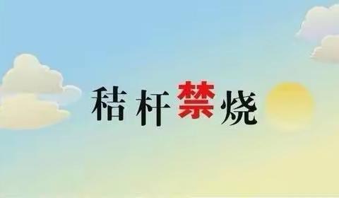 “禁燃秸秆 保卫蓝天”石和镇中心小学2021秋环保教育“五一”活动