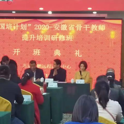 聚是一团火，散为满天星—安徽省“国培计划(2020)”中学语文骨干教师研修纪实