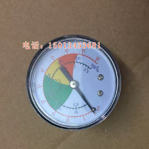 爱克 AQUA沙缸配件 /压力表/ 泳池过滤器多向阀压力表 /沙缸头压力表