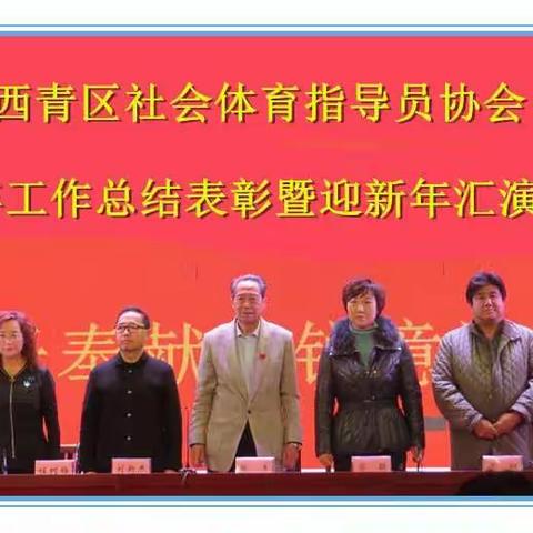西青区社会体育指导员协会2019年工作总结表彰暨迎新年文艺汇演