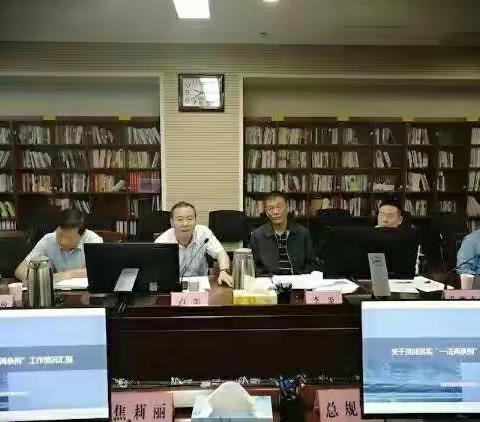 焦莉丽副书记代表市局向市人大检查组作“一法两条例”专题报告