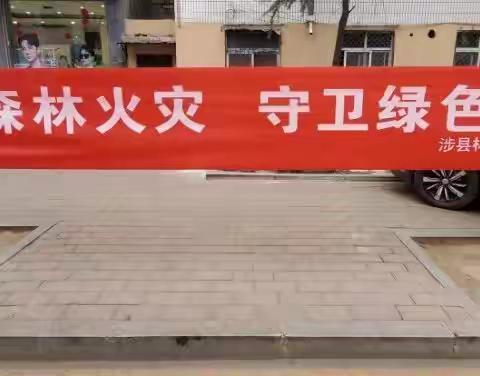 涉县林业发展服务中心积极开展森林防火“2.20”警示教育宣传活动