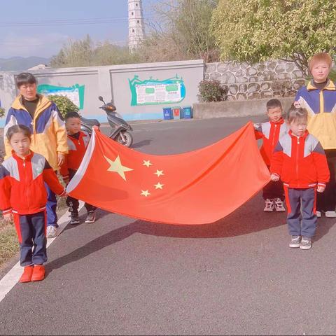 上塔市镇中心幼儿园2022年上期第四周升旗仪式