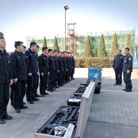 吉安市公安局特警支队组织开展安检排爆专业应用训练